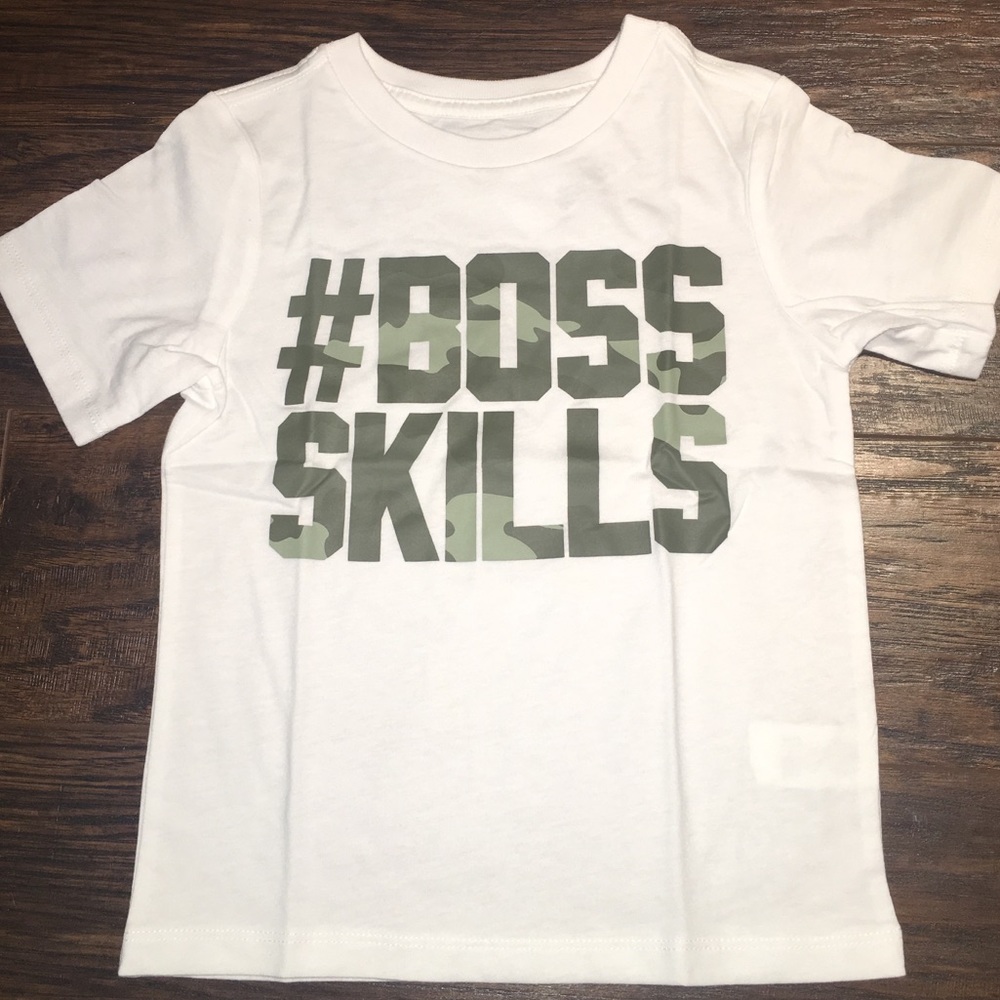 ⭐️#BOSS SKILLS TEE
